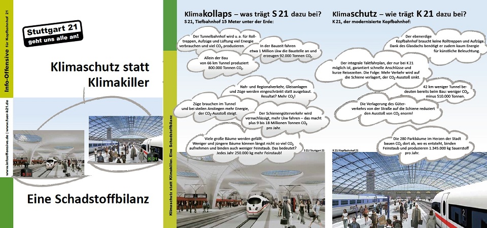 Informationen zum Thema Klima bei Stuttgart 21